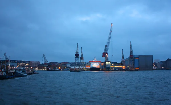 Stadtrand Von Helsinki Der Nähe Des Westlichen Terminals — Stockfoto