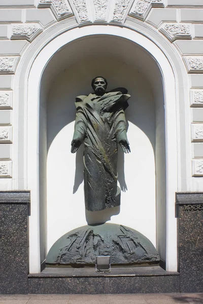 Kiev Ucraina Settembre 2018 Monumento Taras Shevchenko Vicino Museo Nazionale — Foto Stock