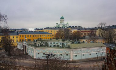 Helsinki, Finlandiya - 3 Ocak 2018: Helsinki, güzellikler