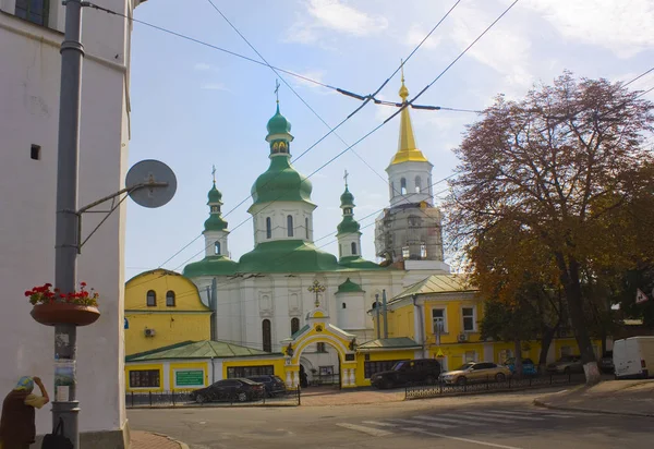 Kiev Ucrania Septiembre 2018 Monasterio Teodosiyiv Cerca Kiev Pechersk Lavra — Foto de Stock