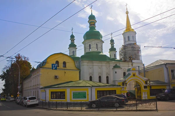 Kijów Ukraina Września 2018 Feodosiyiv Klasztor Pobliżu Kijów Pechersk Ławra — Zdjęcie stockowe