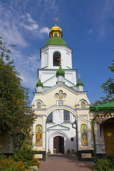 Kiev Oekraïne September 2018 Opstanding Kerk Buurt Van Kiev Pechersk — Stockfoto