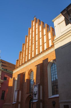 Cathedral St John eski şehir Varşova, Polonya