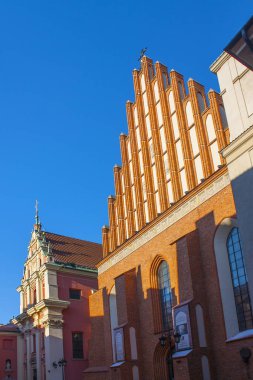 Cathedral St John eski şehir Varşova, Polonya