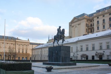 Prens Jozef Poniatowski heykel de Cumhurbaşkanlığı Sarayı Varşova, Polonya