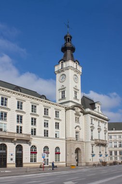 Varşova, Polonya - 24 Şubat 2018: Jablonowski Palace, Varşova, Polonya
