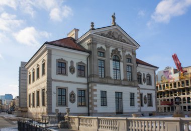 Warsaw, Poland - February 24, 2018: Frederic Chopin Museum (Ostrogski Palace) in Warsaw, Poland