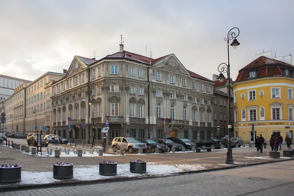 Varsavia Polonia Febbraio 2018 Palazzo Veslov Costruzione Della Procura Dell — Foto Stock