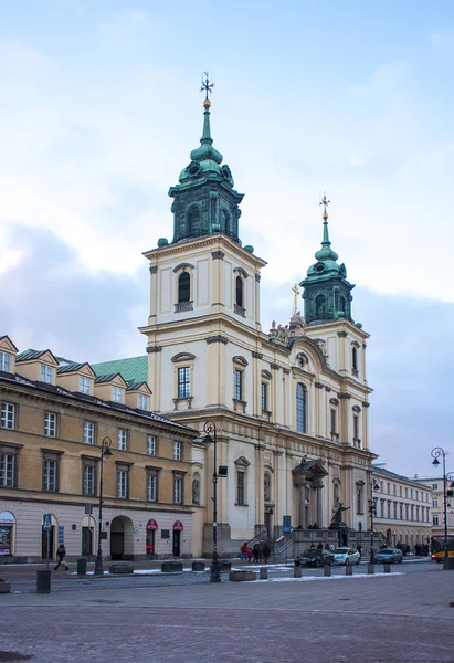 Warsaw Poland February 2018 Holy Cross Church Warsaw Poland — Stock Photo, Image