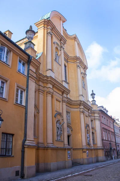 Church Marcin Warsaw Poland — Stock Photo, Image