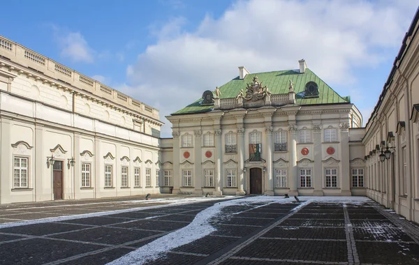 Varşova Polonya Şubat 2018 Bakır Çatı Sarayı Pod Blacha Sarayı — Stok fotoğraf