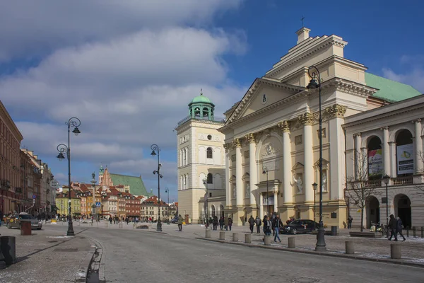 Warsaw Poland February 2018 Church Anne Warsaw Poland — Stock Photo, Image