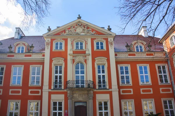 Varsóvia Polónia Fevereiro 2018 Palácio Czapski Academia Belas Artes Varsóvia — Fotografia de Stock