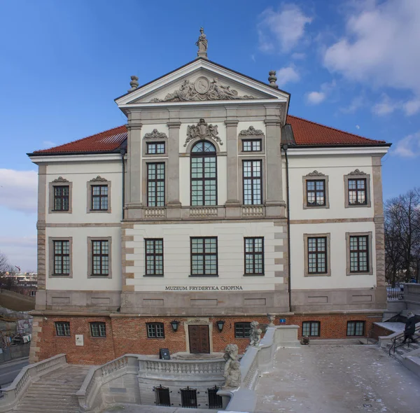 Varsóvia Polónia Fevereiro 2018 Frederic Chopin Museum Palácio Ostrogski Varsóvia — Fotografia de Stock