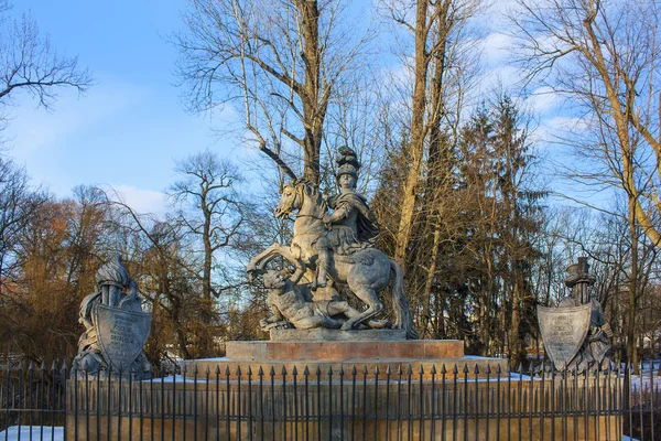 Warsaw Polen Februari 2018 Monument Van Koning Jan Iii Sobieski — Stockfoto