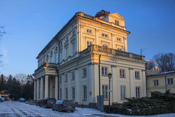 Varsóvia Polônia Fevereiro 2018 Belo Palácio Cidade Velha Varsóvia — Fotografia de Stock