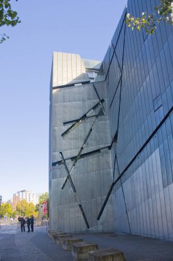 Berlin, Almanya - 25 Eylül 2018: Berlin Yahudi Müzesi