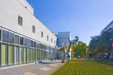 Berlin, Almanya - 25 Eylül 2018: Berlinische Galerie - Berlin Sanat çağdaş Müzesi