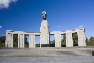 BERLIN, GERMANY - September 25, 2018: Soviet War Memorial Tiergarten in Berlin
