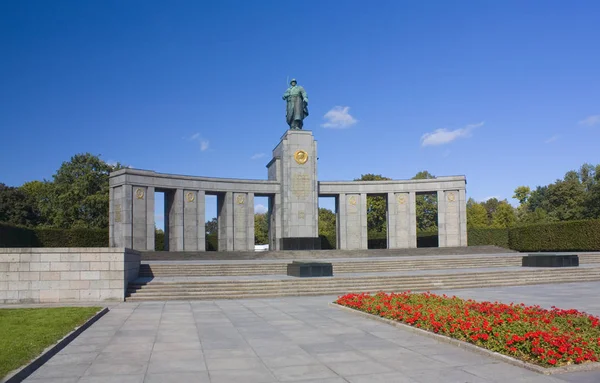 Berlin Allemagne Septembre 2018 Mémorial Guerre Soviétique Tiergarten Berlin — Photo