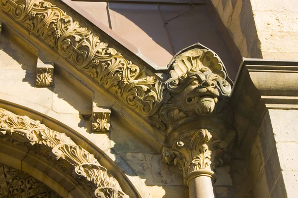 Berlin Niemcy Września 2018 Fragment Memorial Church Kaiser Wilhelm Bez — Zdjęcie stockowe