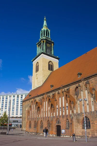 Berlin Duitsland September 2018 Mary Kerk Berlijn — Stockfoto