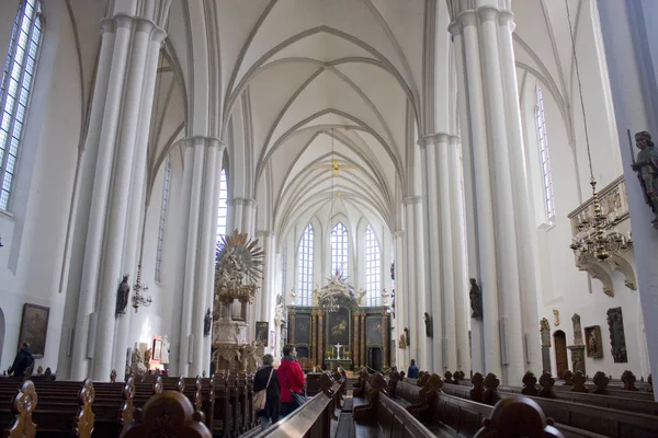 Berlin Tyskland September 2018 Interiören Mary Church Berlin — Stockfoto