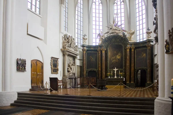 Berlin Tyskland September 2018 Interiören Mary Church Berlin — Stockfoto