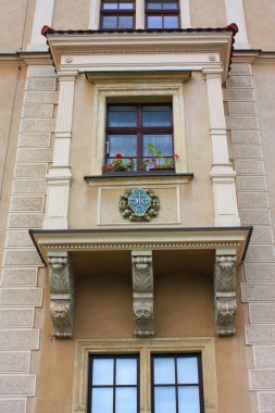 Krakow, Polonya - 15 Haziran 2016. Wawel Kalesi Krakow parçası