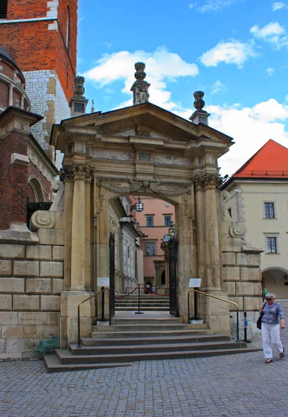 Katedrála Hradu Wawel Krakově Polsko — Stock fotografie
