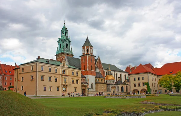 Kathedraal Van Wawel Kasteel Krakau Polen — Stockfoto