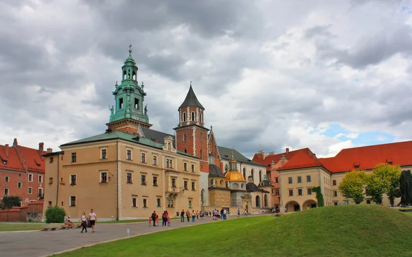 Καθεδρικός Ναός Του Κάστρο Wawel Κρακοβία Πολωνία — Φωτογραφία Αρχείου