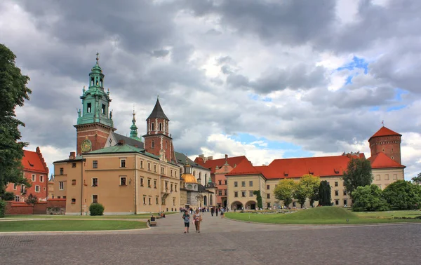 Cattedrale Del Castello Wawel Cracovia Polonia — Foto Stock