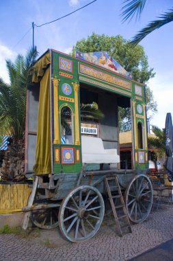 Berlin, Almanya - 26 Eylül 2018: Olağandışı Monbijou-tiyatro Bode Müzesi Berlin yakınındaki