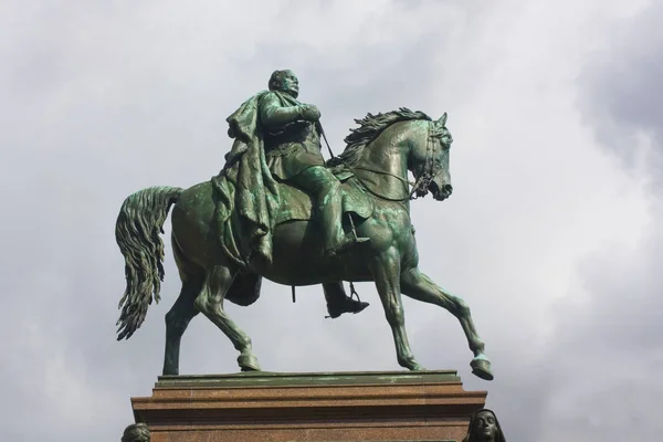 Berlín Alemania Septiembre 2018 Estatua Ecuestre Federico Guillermo Prusia Frente — Foto de Stock