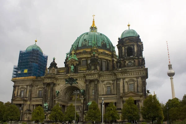 Berlín Alemania Septiembre 2018 Catedral Berlín Isla Los Museos Mitte — Foto de Stock