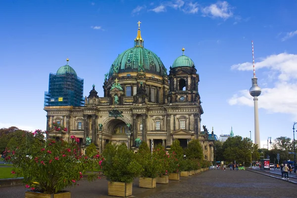 Berlín Alemania Septiembre 2018 Catedral Berlín Isla Los Museos Mitte — Foto de Stock