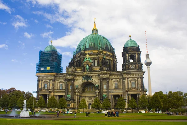 Berlín Alemania Septiembre 2018 Catedral Berlín Isla Los Museos Mitte — Foto de Stock