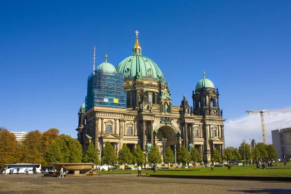 Berlín Alemania Septiembre 2018 Catedral Berlín Isla Los Museos Mitte — Foto de Stock