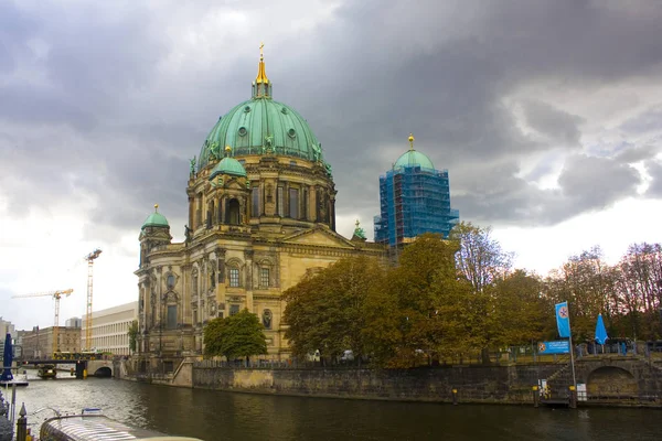 Berlín Alemania Septiembre 2018 Catedral Berlín Isla Los Museos Mitte — Foto de Stock