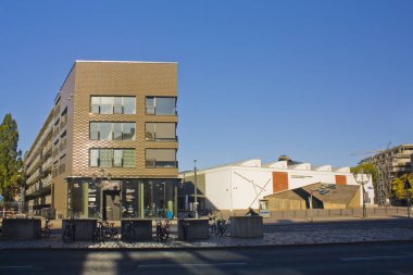 Berlin, Almanya - 25 Eylül 2018: W. M. Blumenthal Akademisi Berlin Yahudi Müzesi