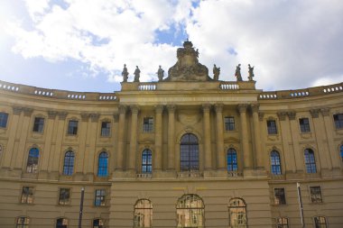 Berlin, Almanya - 25 Eylül 2018: Berlin Humboldt Üniversitesi Hukuk Fakültesi