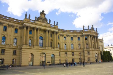 Berlin, Almanya - 25 Eylül 2018: Berlin Humboldt Üniversitesi Hukuk Fakültesi