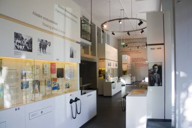 Berlin, Almanya - 26 Eylül 2018: Berlin, Federal Şansölye Willy Brandt Vakfı