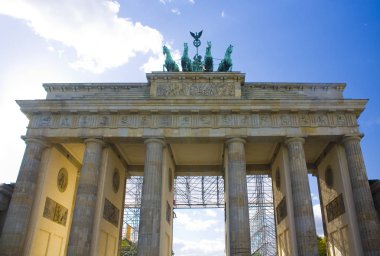BERLIN, GERMANY - September 25, 2018: Brandenburg gate in Berlin