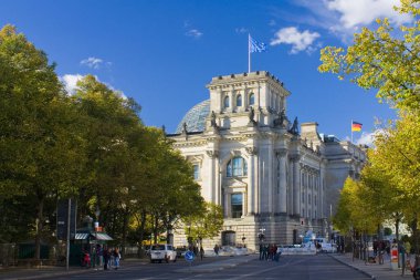 BERLIN, GERMANY - September 25, 2018: Reichstag in Berlin