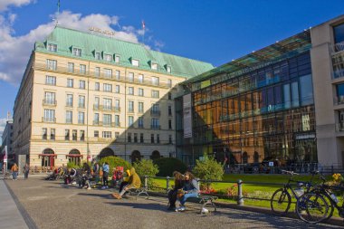 BERLIN, GERMANY - September 25, 2018: Art Academy (Akademie der Kuenste) in Berlin
