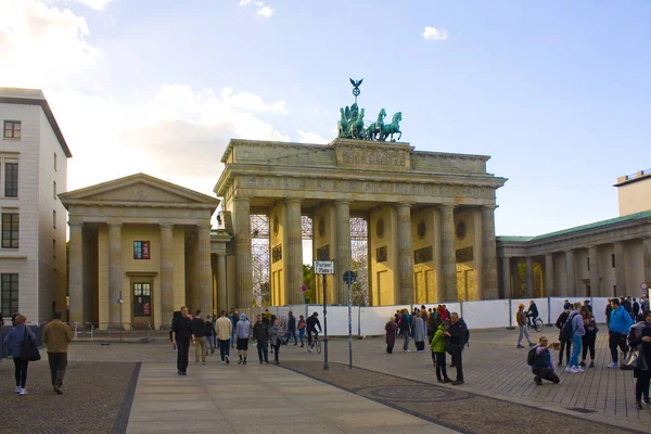 Berlin Germany September 2018 Brandenburg Gate Berlin — Zdjęcie stockowe