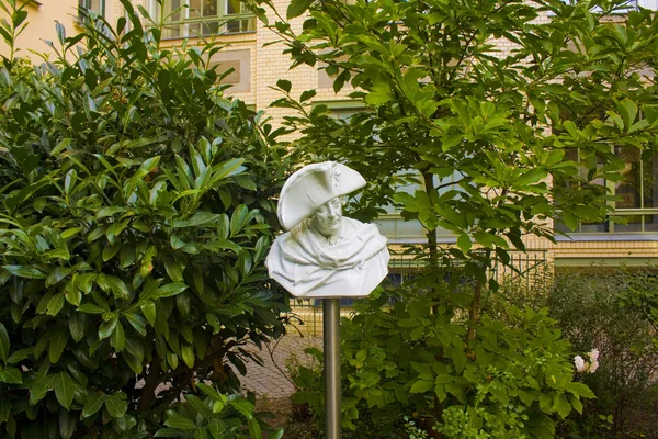 Berlin Germany September 2018 Sculpture Hacke Courtyards Hackesche Hofe Series — Stock Photo, Image