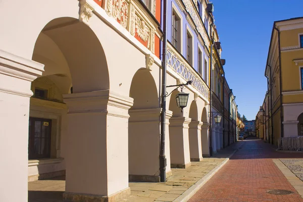 Zamosc Polen Oktober 2018 Gebouw Zout Marktplein Rynek Giolli Oude — Stockfoto